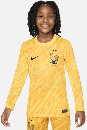 Nike FFF (herenelftal) 2024/25 Stadium Goalkeeper Dri-FIT replica voetbalshirt voor kids