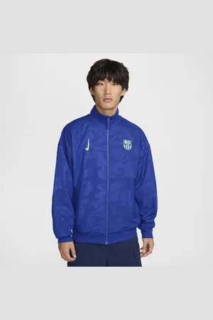 Nike FC Barcelona Strike Derde Dri-FIT voetbalvolksliedjack voor heren