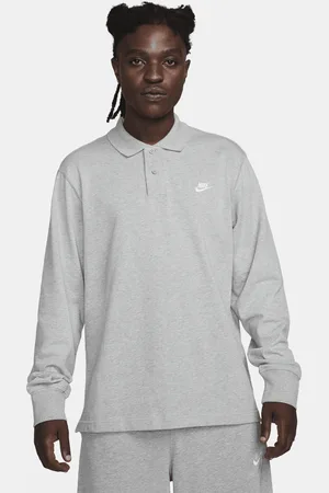 Nike Club Knit polo met lange mouwen voor heren