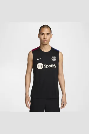 Nike FC Barcelona Strike Dri-FIT voetbaltop zonder mouwen voor heren