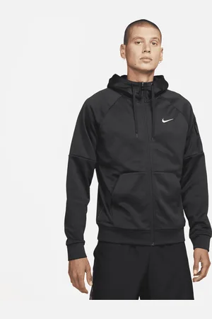 Nike Therma Therma-FIT fitnesstop met rits over de hele lengte voor heren