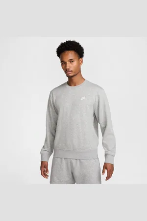 Nike Club herentop van sweatstof met ronde hals