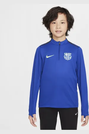 Nike FC Barcelona Academy Pro voetbaltrainingstop met Dri-FIT voor kids
