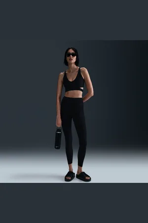 Nike Zenvy Rib 7/8-legging met hoge taille en lichte ondersteuning voor dames