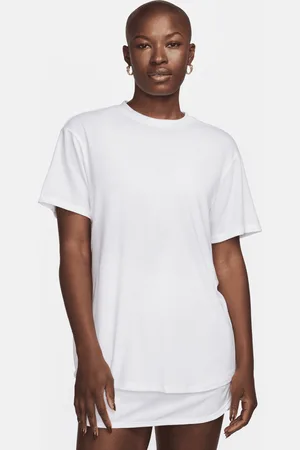 Nike One Relaxed Dri-FIT damestop met korte mouwen