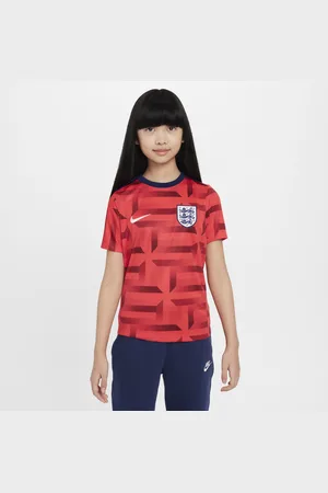 Nike Engeland Academy Pro Dri-FIT warming-uptop met korte mouwen voor kids