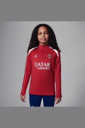 Jordan Paris Saint-Germain Strike Vierde knit voetbaltrainingstop voor kids