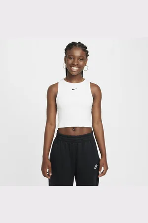 Nike Sportswear geribde tanktop voor meisjes