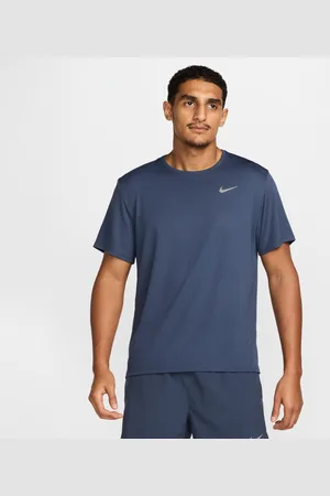 Nike Miler UV hardlooptop met korte mouwen en Dri-FIT voor heren