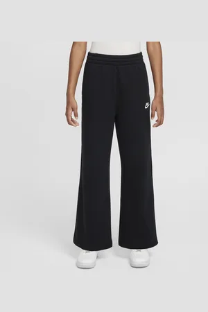 Nike Sportswear Club Fleece broek met wijde pijpen voor meisjes