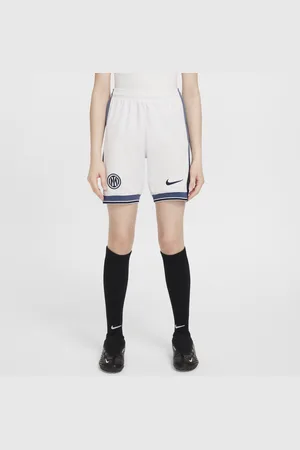 Nike Inter Milan 2024/25 Stadium Uit replicavoetbalshorts met Dri-FIT voor kids