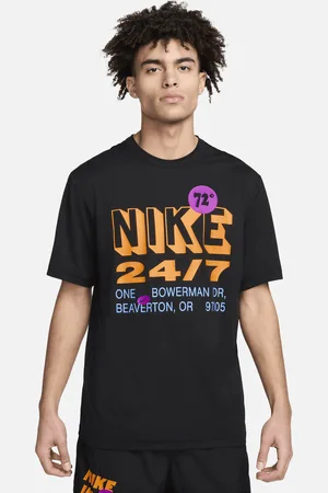 Nike Hyverse Dri-FIT UV fitnesstop met korte mouwen voor heren
