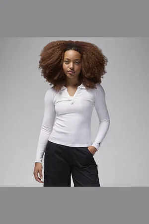 Jordan Knit damestop met lange mouwen
