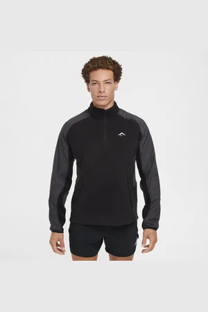 Nike Trail Polartec® hardlooptop van fleece met korte rits voor heren