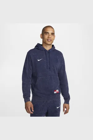 Nike Paris Saint-Germain Club voetbalhoodie van sweatstof voor heren