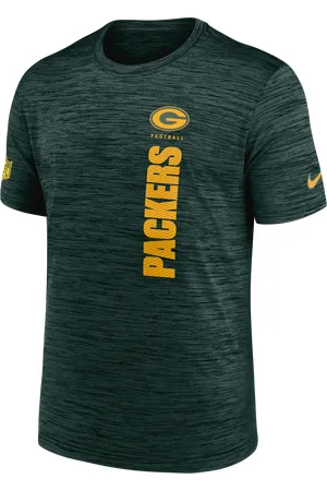 Nike Green Bay Packers Sideline Velocity NFL-herenshirt met Dri-FIT