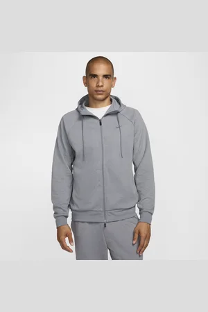 Nike Primary Fleece Dri-FIT UV performancehoodie met rits over de hele lengte voor heren