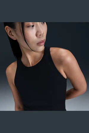Nike Zenvy Rib Dri-FIT tanktop voor dames