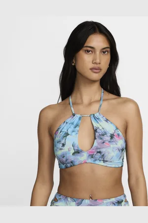 Nike Swim bikinitop met veterdetails