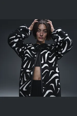 Nike Sportswear ruim hoogpolig damesjack