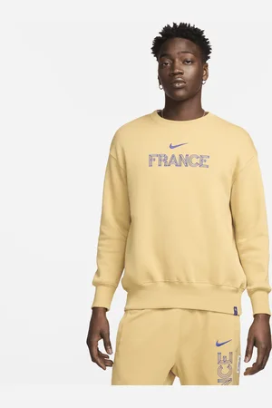 Nike FFF Phoenix Fleece oversized voetbalsweatshirt met ronde hals voor dames
