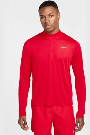 Nike Pacer Dri-FIT hardlooptop met halflange rits voor heren