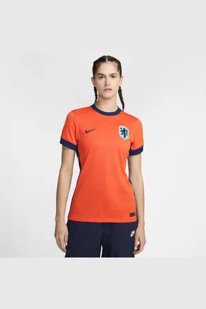 Nike Nederland (herenelftal) 2024/25 Stadium Thuis Dri-FIT replica voetbalshirt voor dames