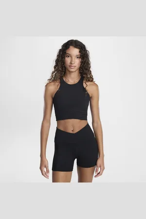 Nike One Twist licht gevoerde sport-bh met lichte ondersteuning en hoge hals