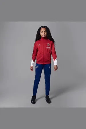 Jordan Paris Saint-Germain Strike Vierde Dri-FIT knit voetbaltrainingspak voor kids