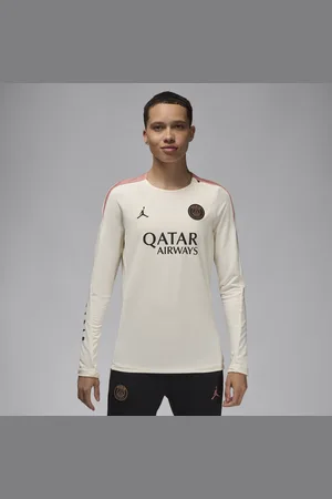 Jordan Paris Saint-Germain Strike Derde Dri-FIT knit voetbaltop met ronde hals voor dames
