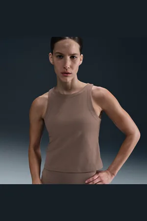 Nike Zenvy Rib Dri-FIT tanktop voor dames