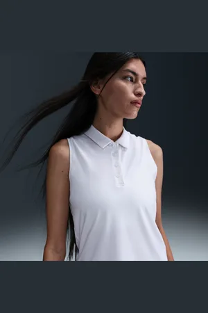 Nike Victory Dri-FIT mouwloze polo voor dames