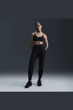 Nike Dri-FIT Bliss 7/8-joggingbroek met halfhoge taille voor dames