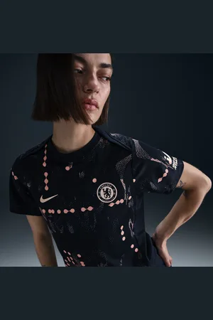 Nike Chelsea FC Academy Pro SE Dri-FIT warming-uptop met korte mouwen voor dames