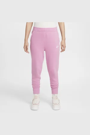 Nike Sportswear Club Fleece aansluitende meisjesbroek met hoge taille