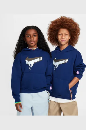 Nike SB EasyOn oversized skatehoodie voor kids