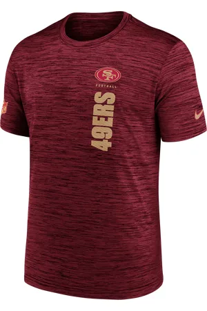 Nike San Francisco 49ers Sideline Velocity NFL-herenshirt met Dri-FIT