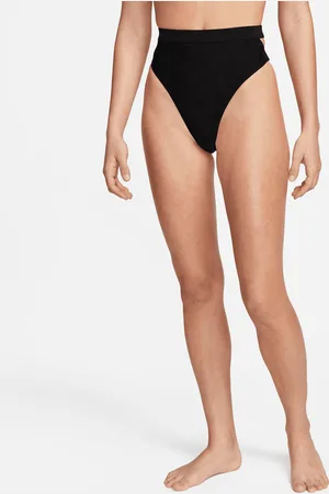Nike Swim uitgesneden bikinibroekje met hoge taille voor dames