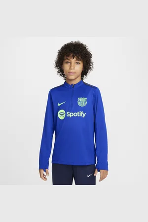 Nike FC Barcelona Academy Pro voetbaltrainingstop met Dri-FIT voor kids