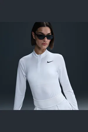 Nike Victory Dri-FIT golftop met korte rits en UV-bescherming voor dames