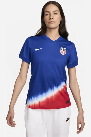 Nike USMNT 2024 Stadium Uit Dri-FIT replica voetbalshirt voor dames