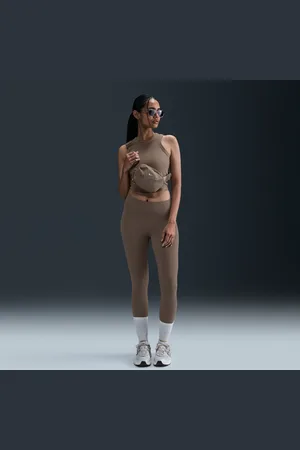Nike Zenvy Legging met volledige lengte en iets ondersteunende hoge taille voor dames