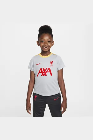 Nike Liverpool FC Academy Pro Derde Dri-FIT voetbaltop met korte mouwen voor kleuters