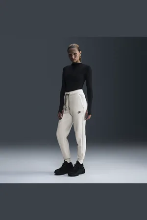 Nike Sportswear Tech Fleece joggingbroek met halfhoge taille voor dames