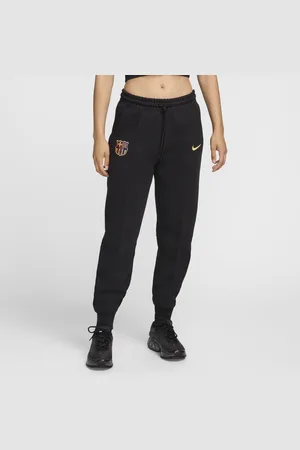Nike FC Barcelona Tech Fleece voetbaljoggingbroek met halfhoge taille voor dames
