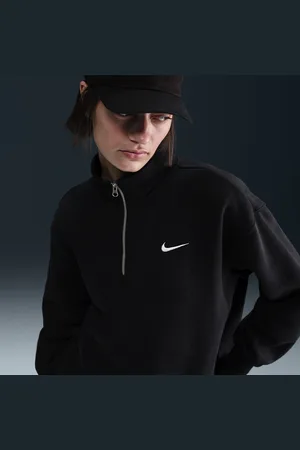Nike Sportswear Phoenix Fleece lang, oversized sweatshirt met korte rits voor dames