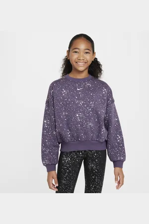 Nike Sportswear Club Fleece sweatshirt met ronde hals voor meisjes
