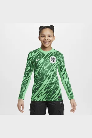 Nike Nederland (herenelftal) 2024/25 Stadium Goalkeeper Dri-FIT replica voetbalshirt voor kids