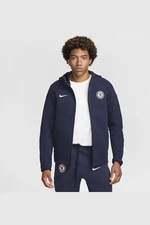 Nike Chelsea FC Tech Fleece Windrunner voetbalhoodie met rits over de hele lengte voor heren