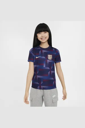 Nike Engeland Academy Pro Dri-FIT warming-uptop met korte mouwen voor kids